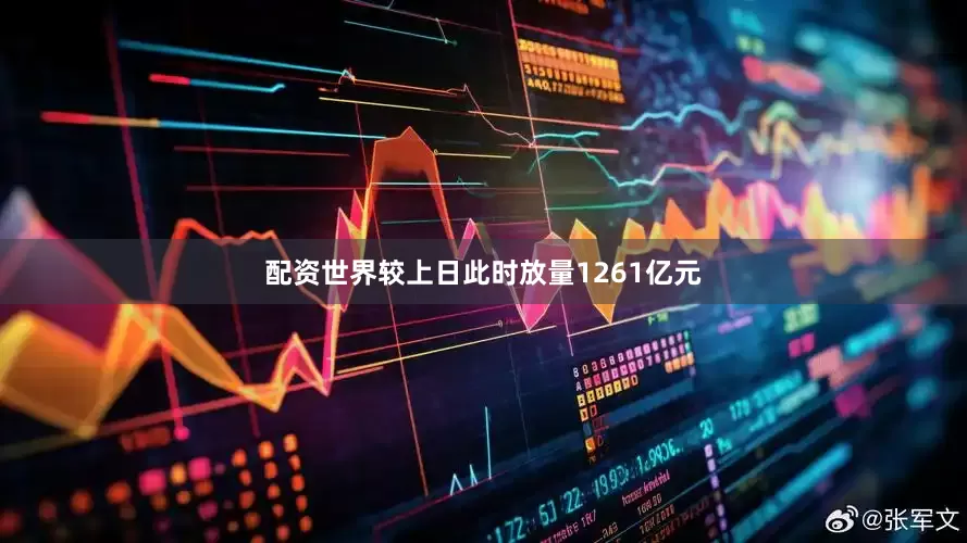 配资世界较上日此时放量1261亿元